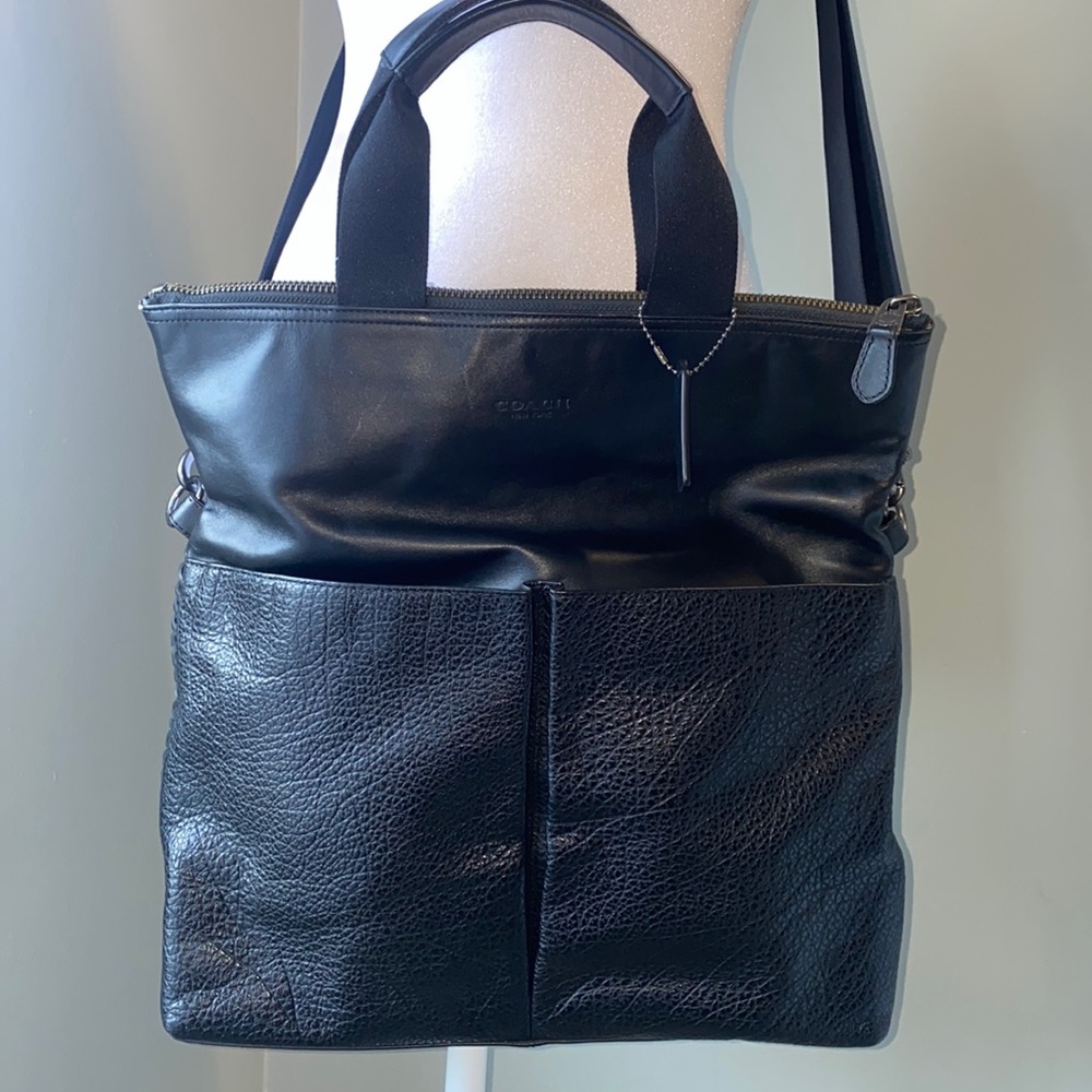 COACH Metropolitan Fold Over Utility Tote 👜